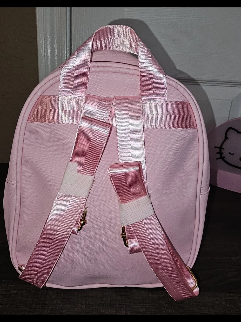 Hello Kitty Light Pink Kids Backpack with Bow Accent